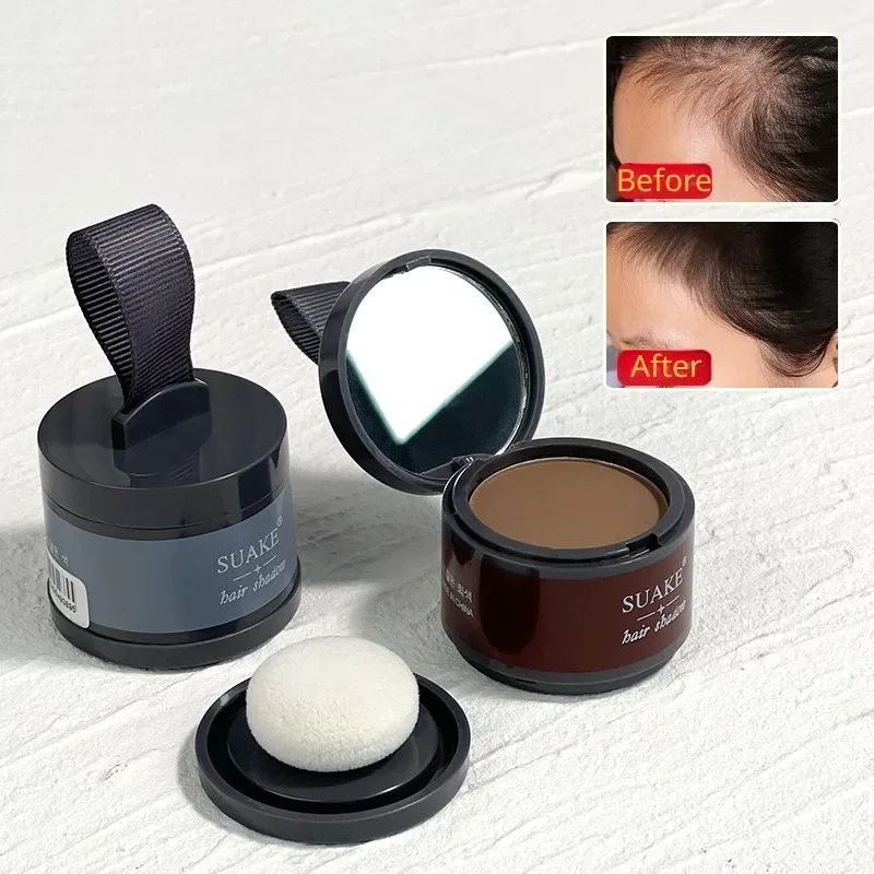 peças de linha fina e pó-cabelo testa substituições de linha fina contorno